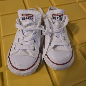 Converse Kids All Star White Sneakers